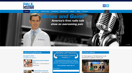 Doctor Paul Christo Aches and Gains